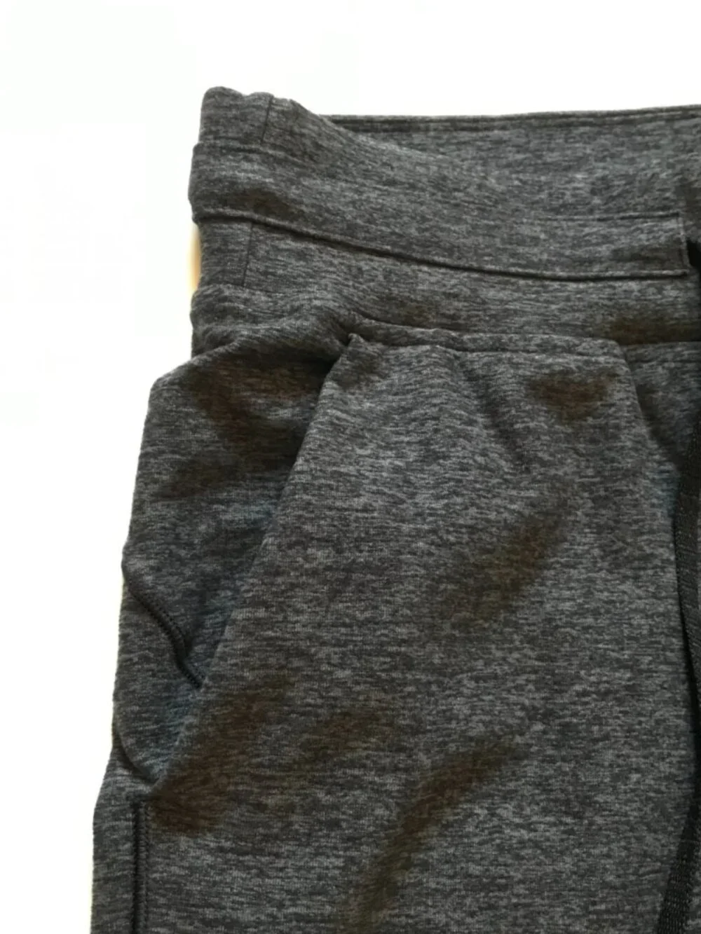 Lululemon Ready to Rulu Joggers Sweatpants Pants Womens 6 Black Gray Cuffed